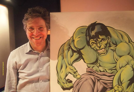 Hulk dipinto su tela